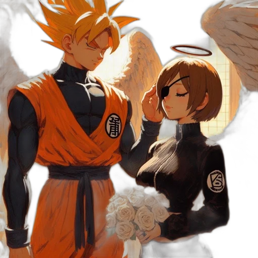 anime, concept art, pixel art, watercolor, outer space, monochrome, golden, dark transparent PNG cut-out