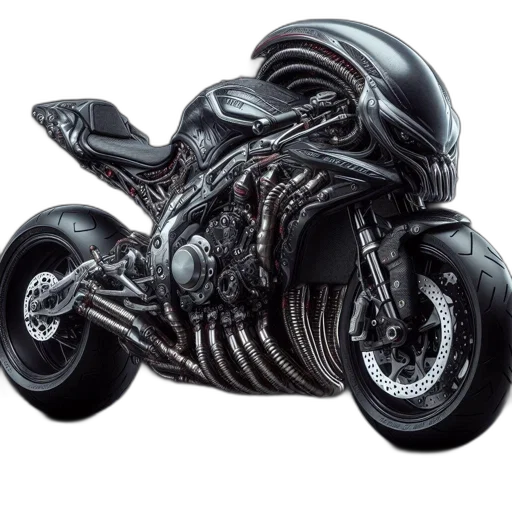car, concept art, photorealistic, comic book art, 3d render, futuristic-looking, black, silver transparent PNG cut-out