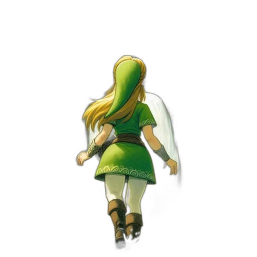dress, dragon, staff, sword, concept art, 3d render, pixel art, fantasy art transparent PNG cut-out