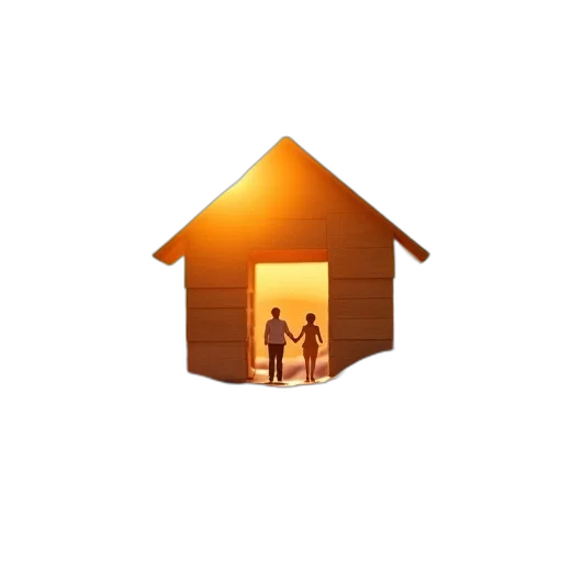 building, furniture, 3d render, concept art transparent PNG cut-out