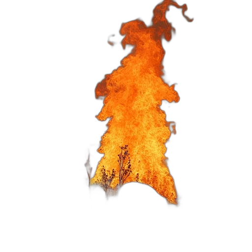 dragon, jacket, weapon, sword, concept art, 3d render, fire, burning transparent PNG cut-out