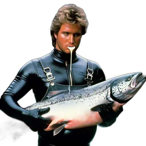 animal, jacket, creature, underwater, man, wetsuit, holds, large transparent PNG cut-out