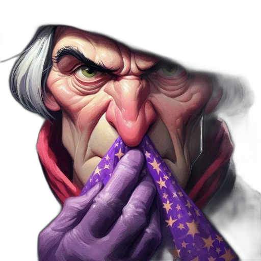 face, staff, concept art, fantasy art, photorealistic, watercolor, elderly, man transparent PNG cut-out