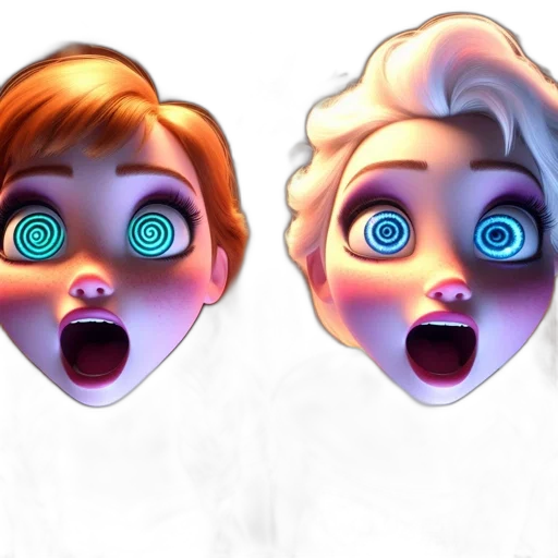 face, mask, concept art, 3d render, cartoon, comic book art, neon lights, pastel transparent PNG cut-out