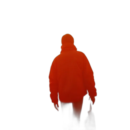 jacket, face, creature, staff, concept art, 3d render, photorealistic, pixel art transparent PNG cut-out
