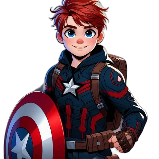 weapon, staff, comic book art, cartoon, concept art, pixel art, young, character transparent PNG cut-out