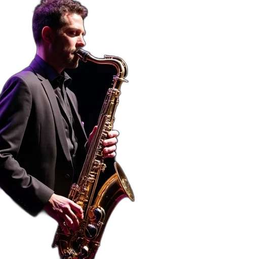 second, image, close-up, jazz, band, performing, stage, focus transparent PNG cut-out