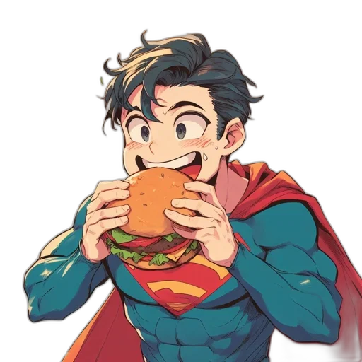 food, animal, creature, comic book art, pixel art, anime, cartoon, animated transparent PNG cut-out