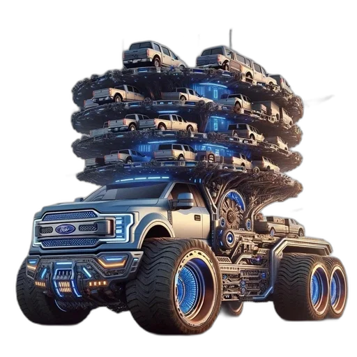 car, weapon, robot, animal, concept art, 3d render, fantasy art, photorealistic transparent PNG cut-out