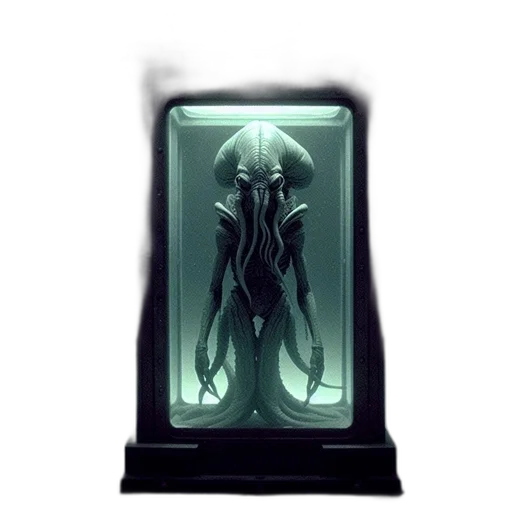 creature, robot, mask, dress, concept art, pixel art, fantasy art, 3d render transparent PNG cut-out