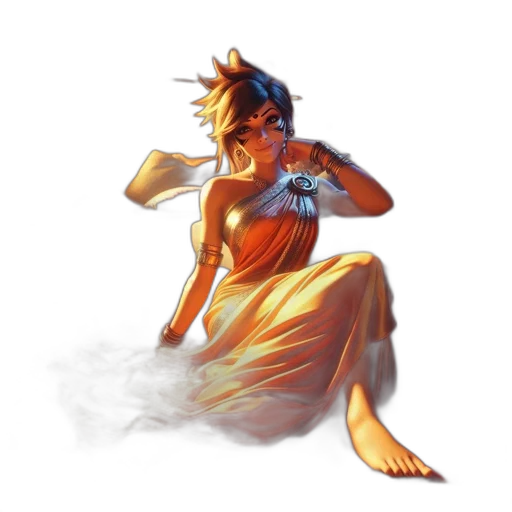 dress, staff, dragon, concept art, fantasy art, pixel art, comic book art, fire transparent PNG cut-out