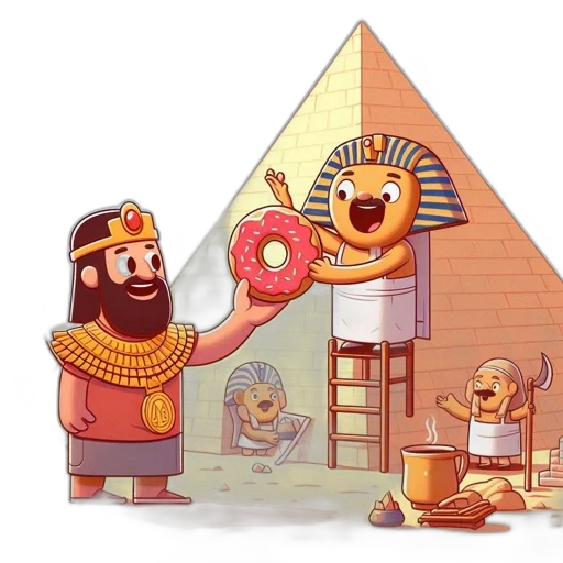 concept art, fantasy art, 3d render, pixel art, fire, city street, ancient, egyptian transparent PNG cut-out