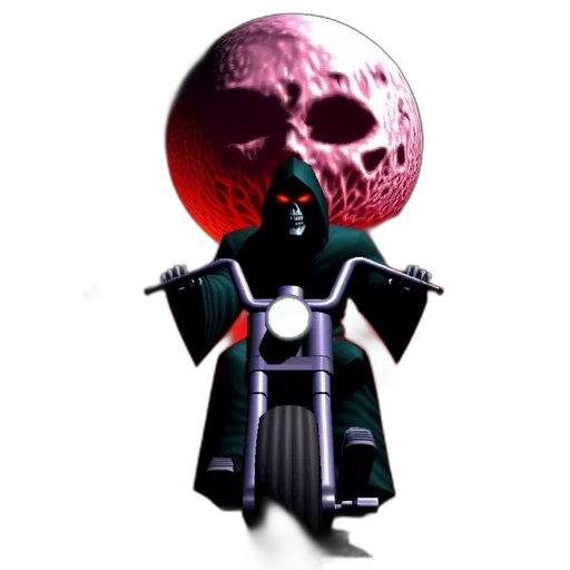 staff, mask, robot, weapon, 3d render, concept art, pixel art, vaporwave transparent PNG cut-out