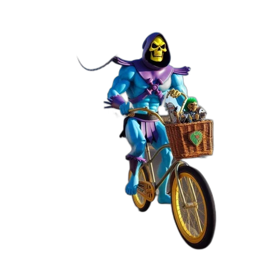 mask, robot, creature, concept art, pixel art, 3d render, fantasy art, skeletor transparent PNG cut-out