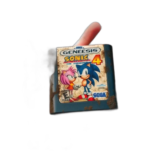 weapon, jewelry, 3d render, pixel art, concept art, aged, sonic, hedgehog transparent PNG cut-out