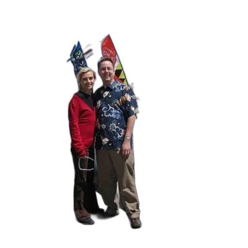 staff, umbrella, jacket, hat, outer space, couple, stands, boardwalk transparent PNG cut-out