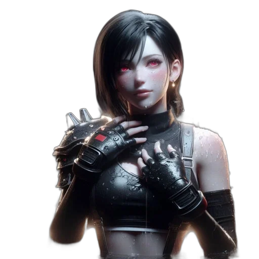 weapon, face, staff, mask, cyberpunk, concept art, fantasy art, comic book art transparent PNG cut-out