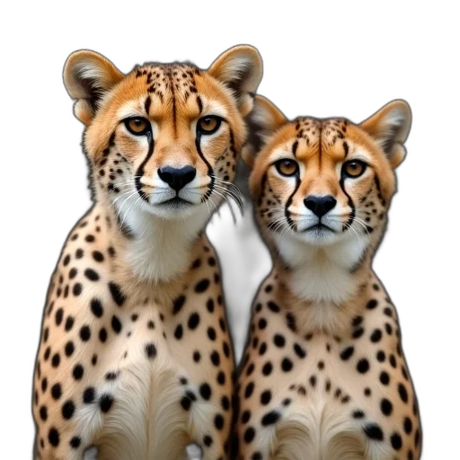 animal, jewelry, photorealistic, 3d render, concept art, oil painting, two, photographs transparent PNG cut-out