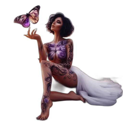 dress, jewelry, creature, concept art, fantasy art, comic book art, photorealistic, woman transparent PNG cut-out