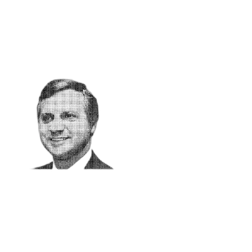 face, staff, animal, jacket, black, white, newspaper, clipping transparent PNG cut-out