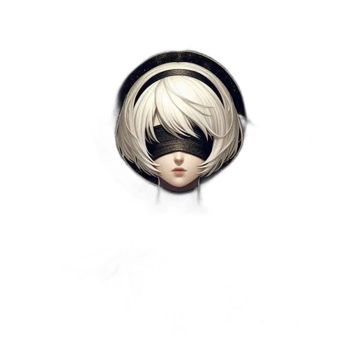 hair, face, mask, jewelry transparent PNG cut-out