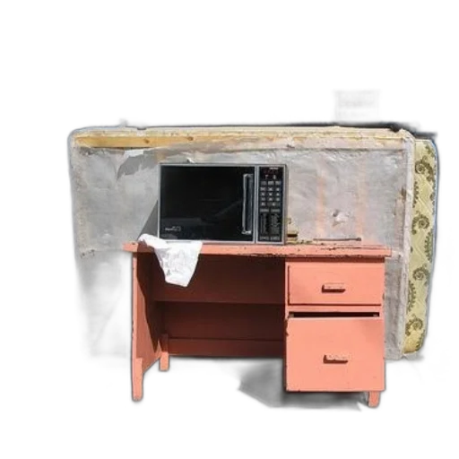 furniture, jewelry, 3d render, concept art, pastel, earth tones, microwave, sits transparent PNG cut-out