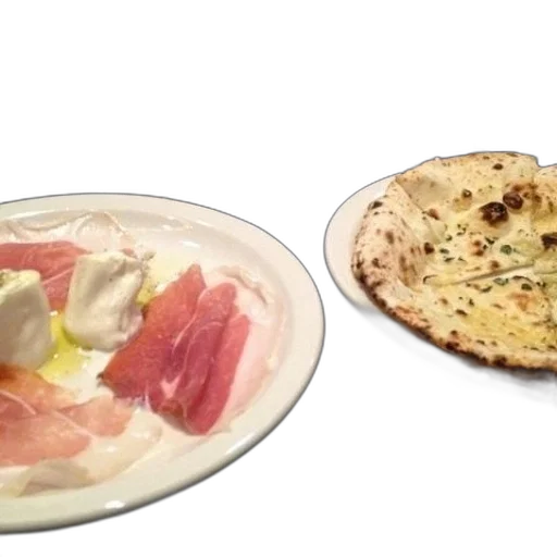 food, plate, meat, cheese, next, pizza, table transparent PNG cut-out