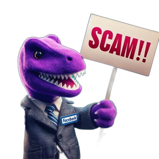 animated, dinosaur, wearing, suit, tie, holding, sign, reads transparent PNG cut-out