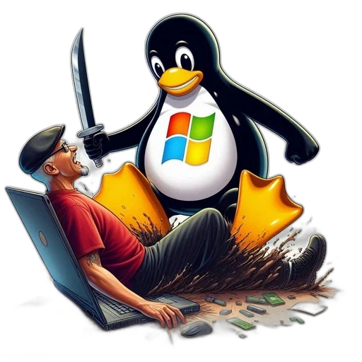 pixel art, man, red, shirt, sits, amidst, computer, components transparent PNG cut-out