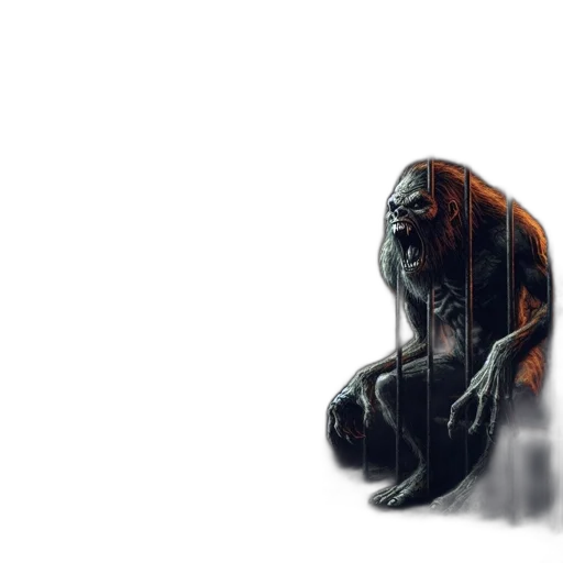 creature, mask, animal, face, concept art, photorealistic, fantasy art, 3d render transparent PNG cut-out