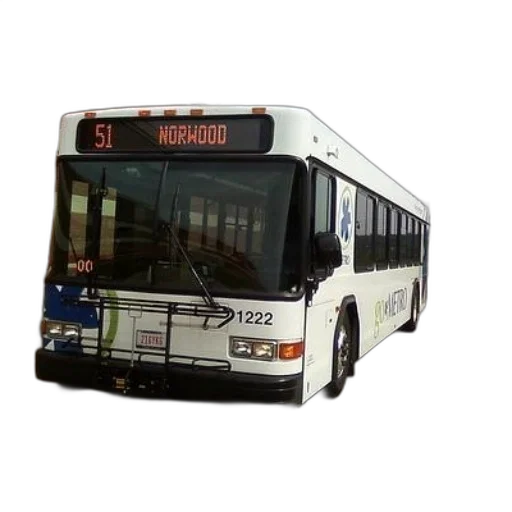 3d render, photorealistic, white, bus, number, parked, front, building transparent PNG cut-out