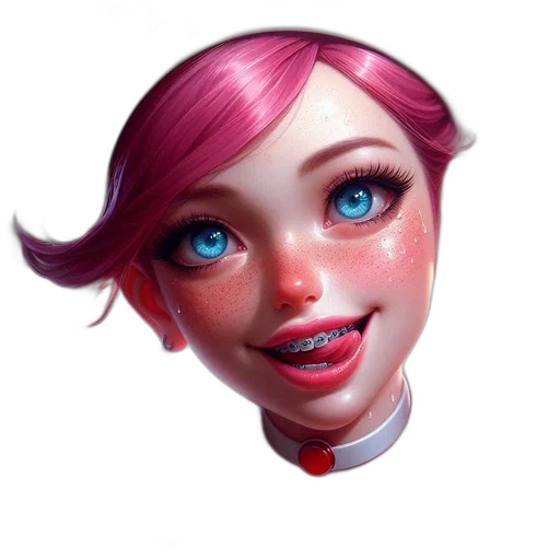 face, robot, mask, creature, 3d render, concept art, photorealistic, fantasy art transparent PNG cut-out