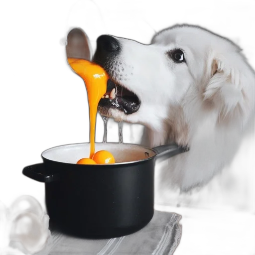 food, animal, staff, weapon, photorealistic, 3d render, oil painting, fire transparent PNG cut-out