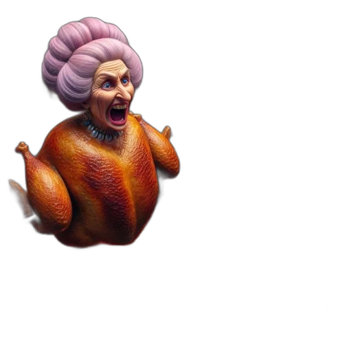 creature, animal, hair, food, 3d render, concept art, pixel art, photorealistic transparent PNG cut-out