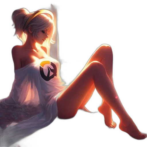 dress, jewelry, mask, fantasy art, concept art, anime, watercolor, neon lights transparent PNG cut-out