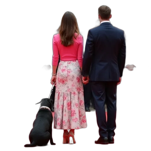 dress, first, image, depicts, formal, event, crowd, people transparent PNG cut-out