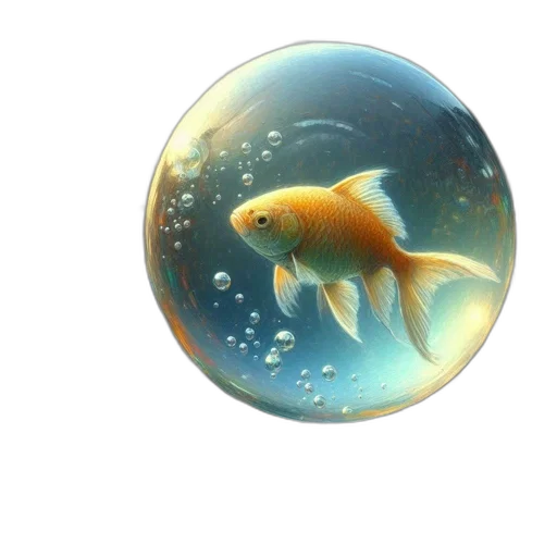 jewelry, animal, photorealistic, concept art, 3d render, fantasy art, underwater, bustling transparent PNG cut-out