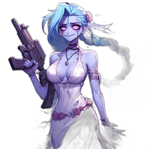 weapon, staff, concept art, cyberpunk, pixel art, anime, blue, pastel transparent PNG cut-out
