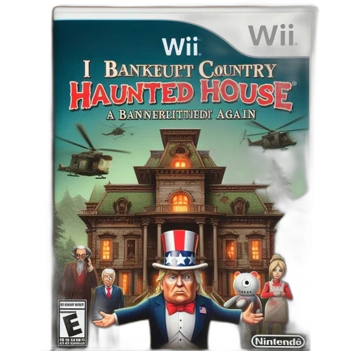 concept art, uncle, sam, characterizes, cover, bankeupt, country, haunted transparent PNG cut-out