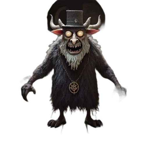 hat, creature, mask, staff, concept art, fantasy art, 3d render, pixel art transparent PNG cut-out