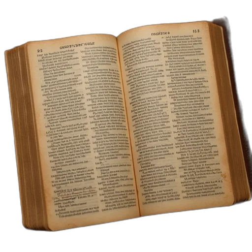 weapon, food, bible, words transparent PNG cut-out