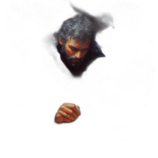 face, mask, creature, weapon, concept art, pixel art, fantasy art, comic book art transparent PNG cut-out