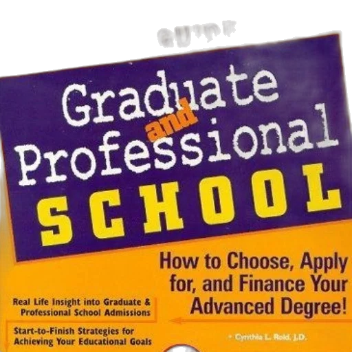 cover, real, life, guide, graduate, professional, school, cynthia transparent PNG cut-out