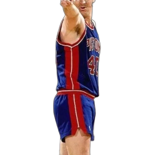 3d render, basketball, player, blue, red, uniform, number, shooting transparent PNG cut-out