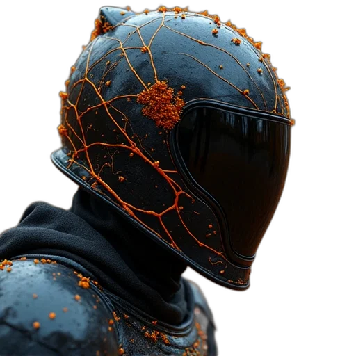 mask, jacket, crown, robot transparent PNG cut-out