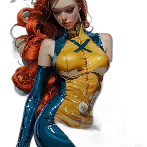 dress, comic book art, concept art, fantasy art, photorealistic, underwater, outer space, golden transparent PNG cut-out