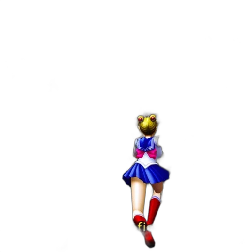 dress, staff, weapon, robot, pixel art, 3d render, concept art, fantasy art transparent PNG cut-out
