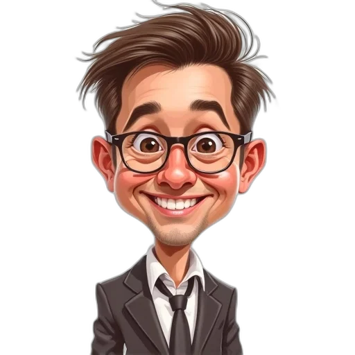 staff, face, cartoon, concept art, photorealistic, comic book art, caricature, drawing transparent PNG cut-out