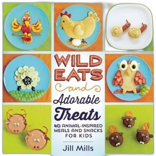 cover, wild, eats, adorable, treats, jill, mills, features transparent PNG cut-out