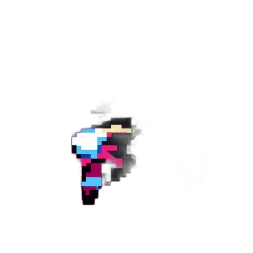 weapon, dragon, sword, robot, pixel art, concept art, vaporwave, 3d render transparent PNG cut-out